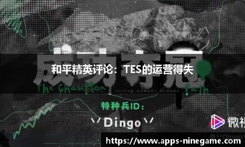 和平精英评论：TES的运营得失